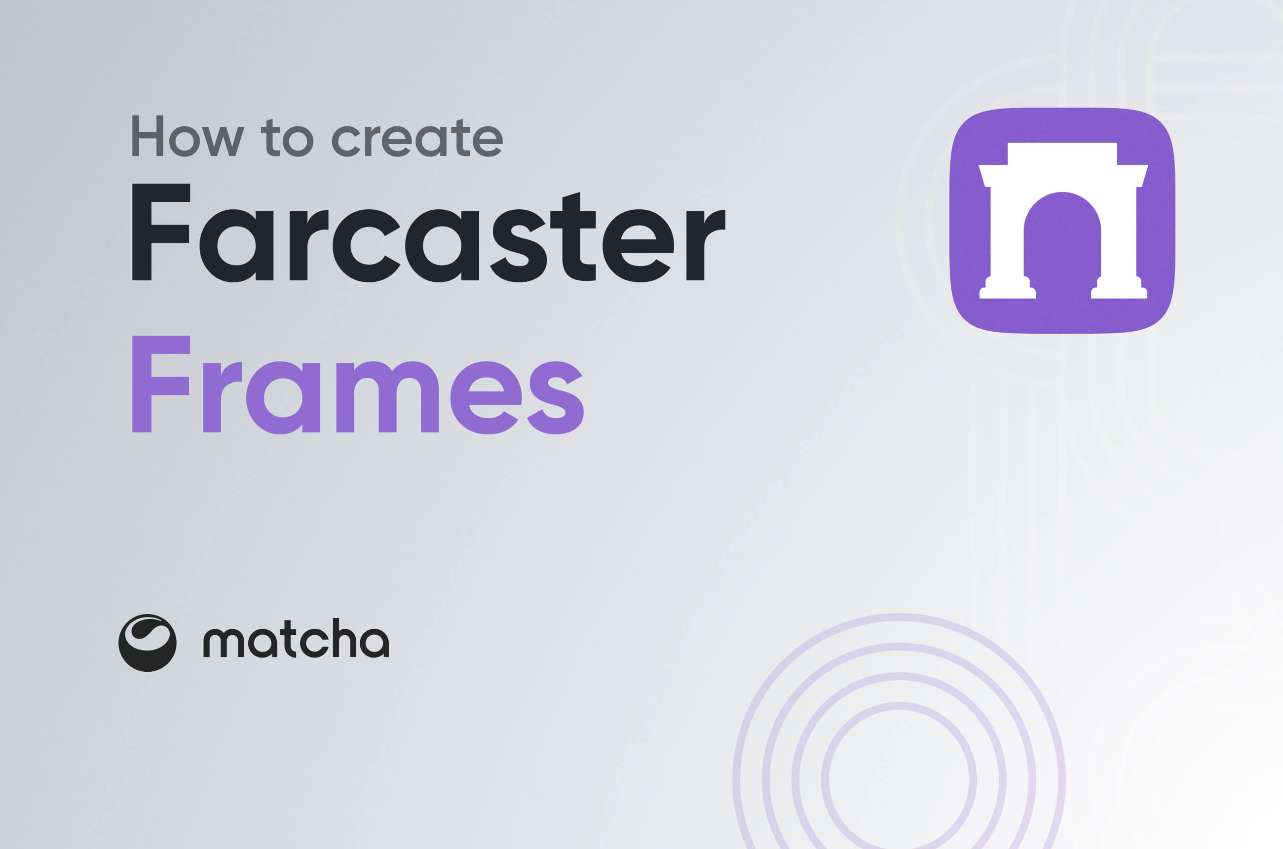 Farcaster frames