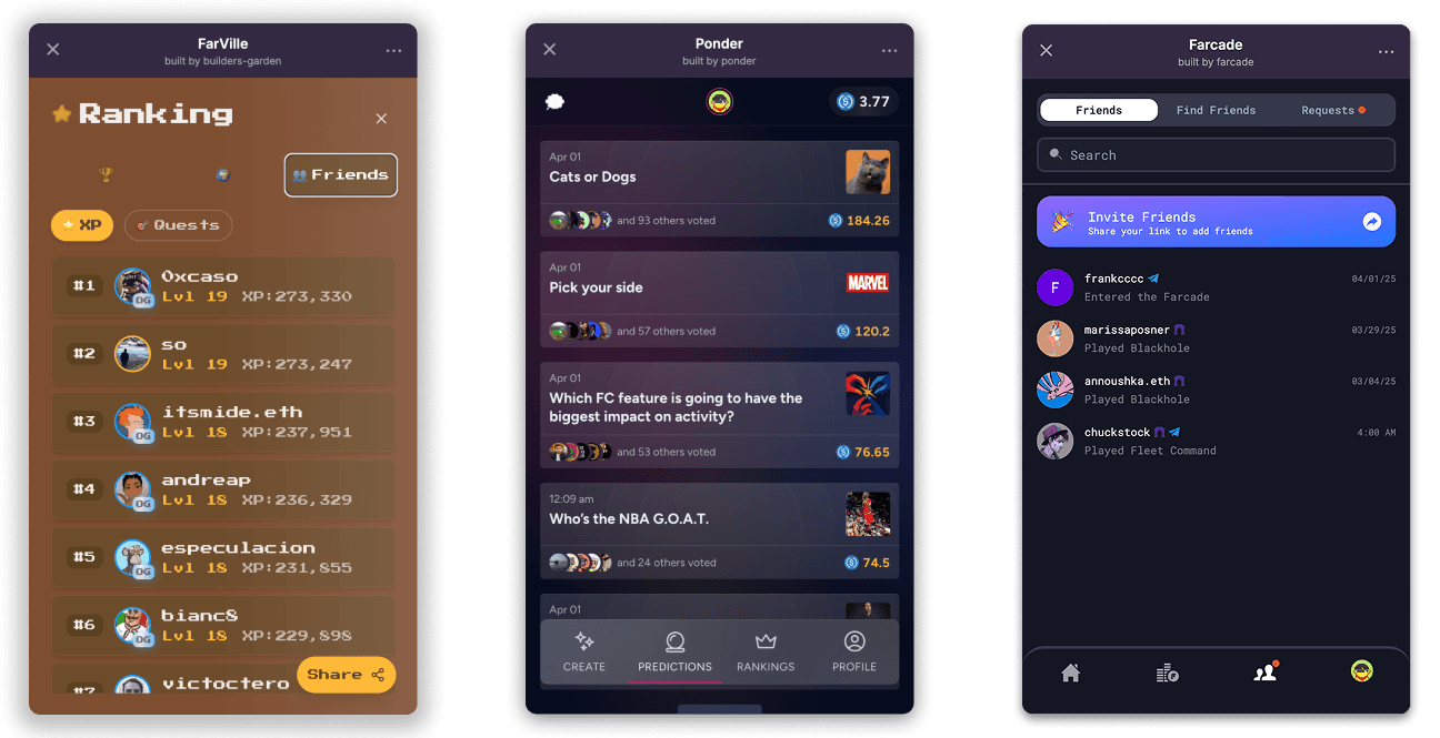 mint.fun Farcaster mini app NFT minting interface