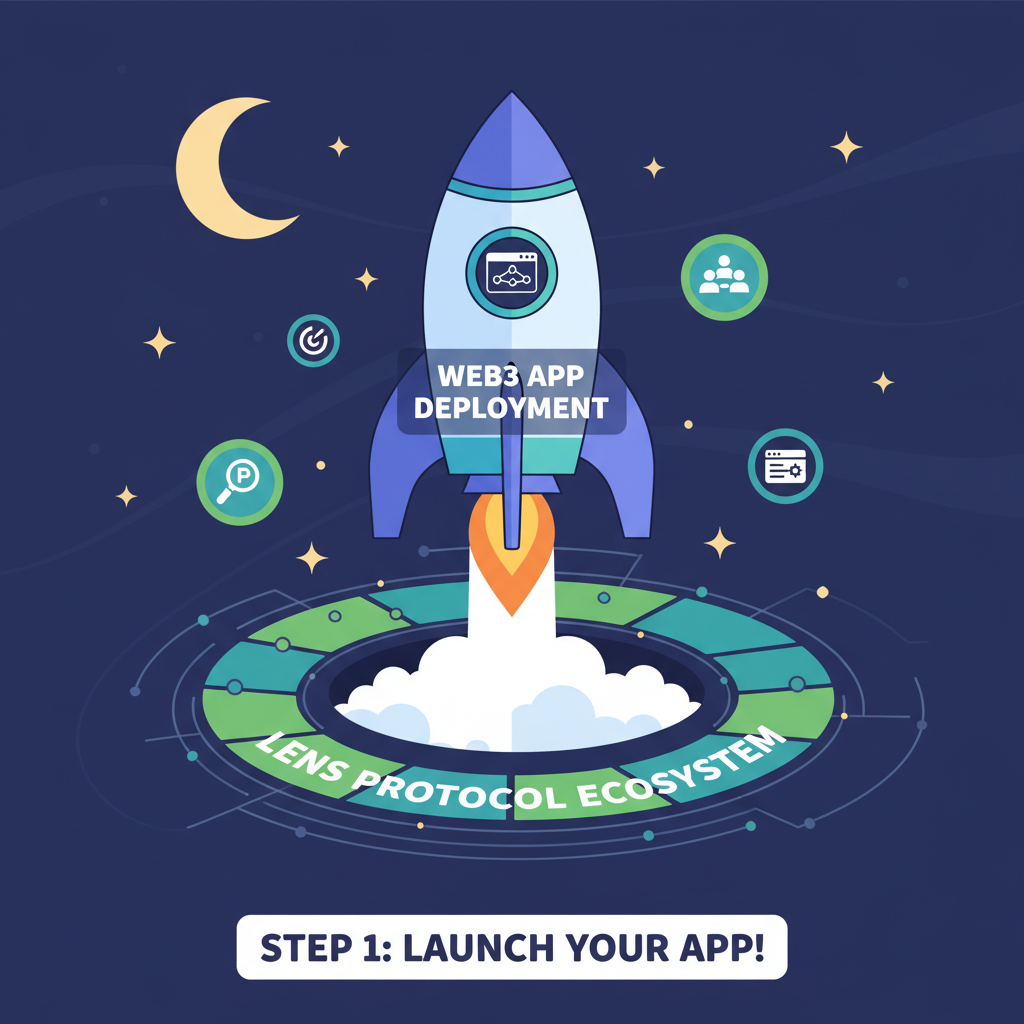 deploying web3 app rocket launch lens protocol ecosystem