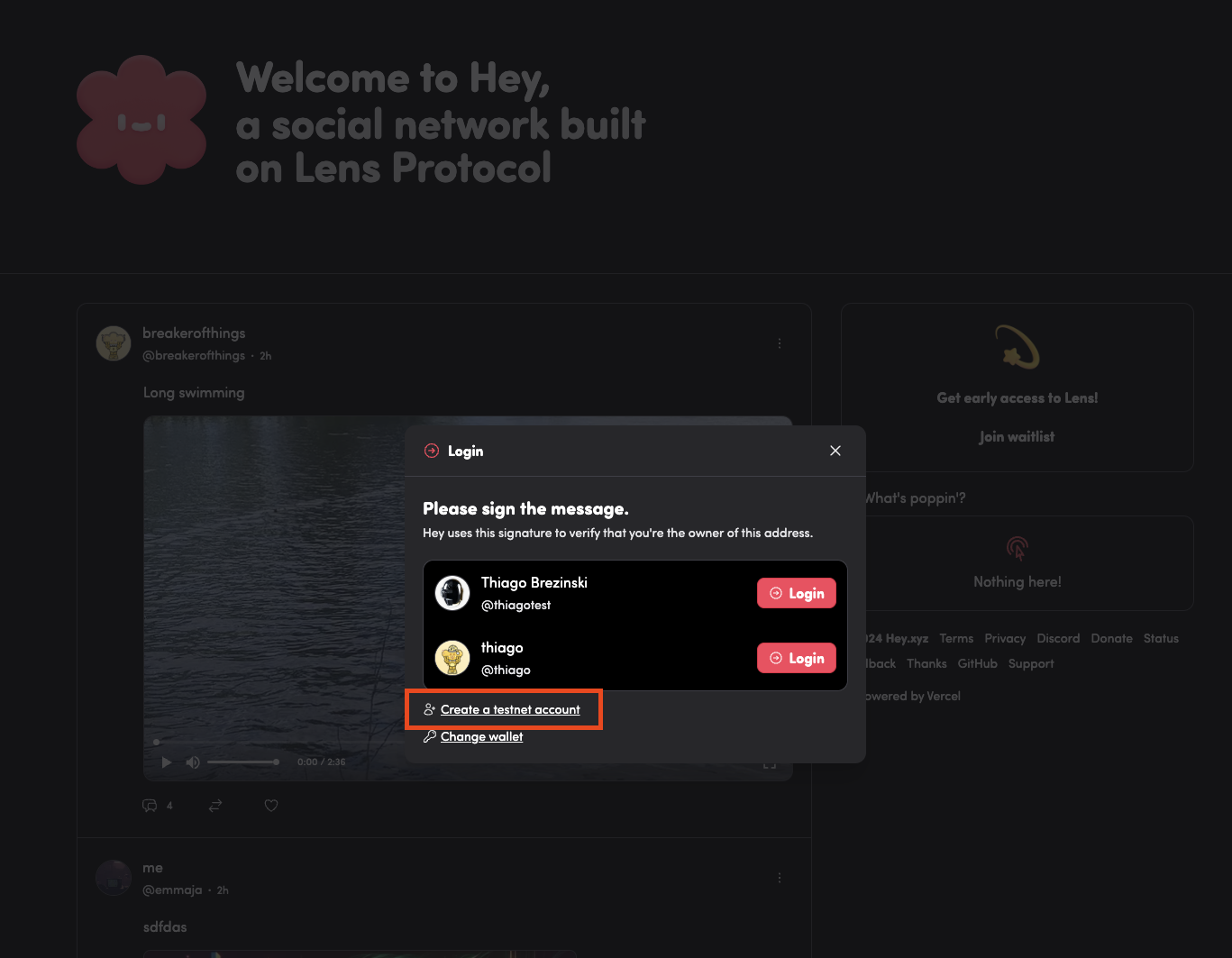 Tape Lens Protocol app icon