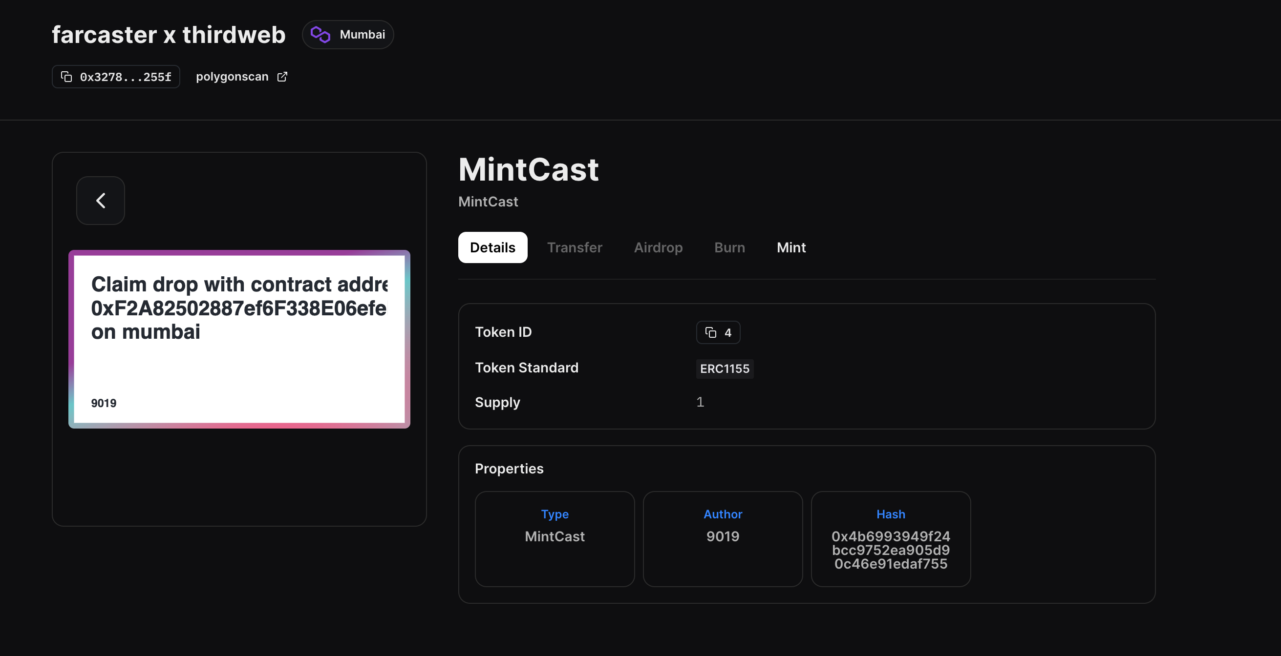 Developer testing Farcaster app on local machine