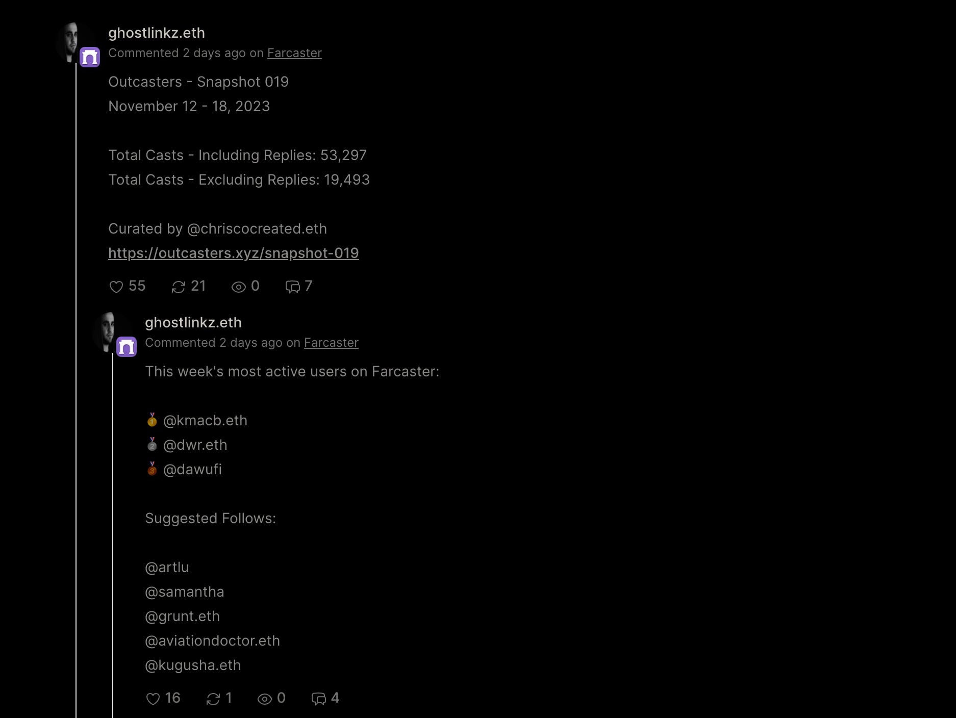 Warpcast Spaces AMA Farcaster